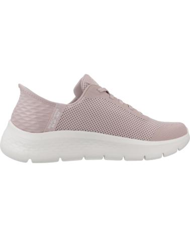 Sportivo per Donna SKECHERS ZAPATILLAS MUJER MODELO SLIP-INS GO WALK FLEX COLOR ROSA MVE