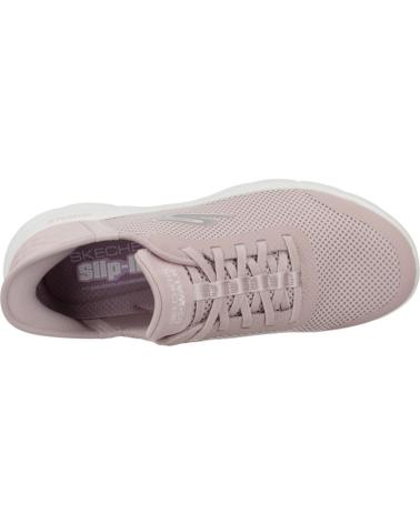 Sportivo per Donna SKECHERS ZAPATILLAS MUJER MODELO SLIP-INS GO WALK FLEX COLOR ROSA MVE