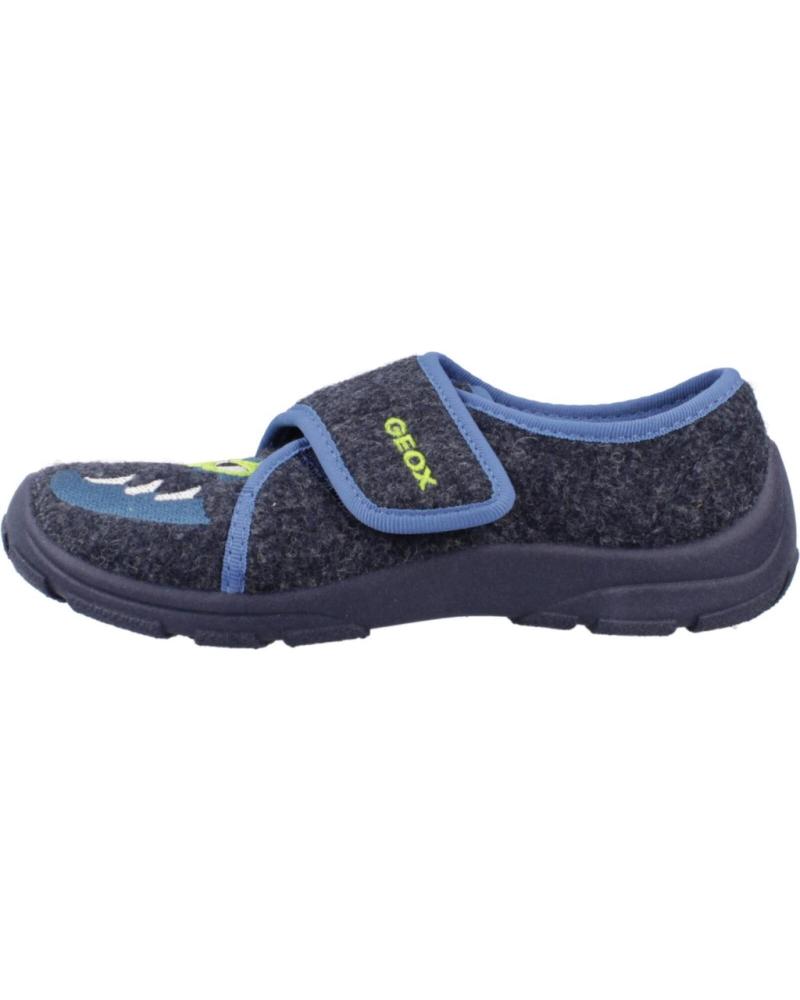 Pantufas GEOX  de Menino ZAPATILLAS HOGAR NINO MODELO J NYMEL COLOR AZUL  C0749