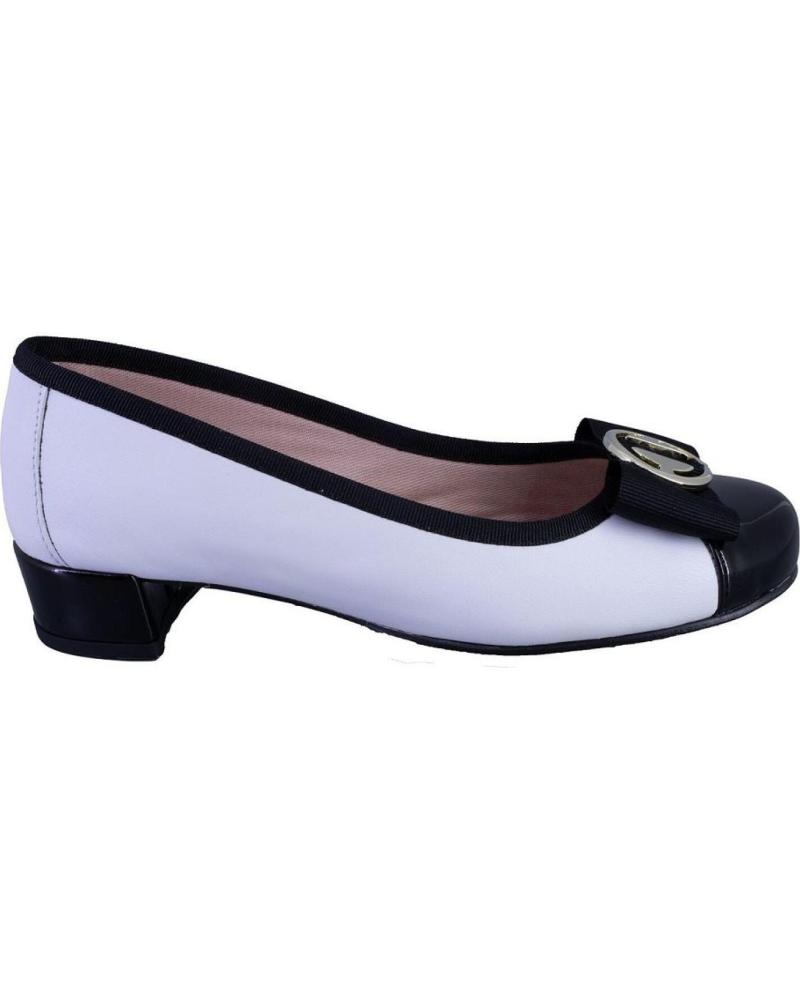 Zapatos   de Mujer EUFORIA PAMELA ZAPATOS DE MUJER PIEL  BLANCO Y NEGRO