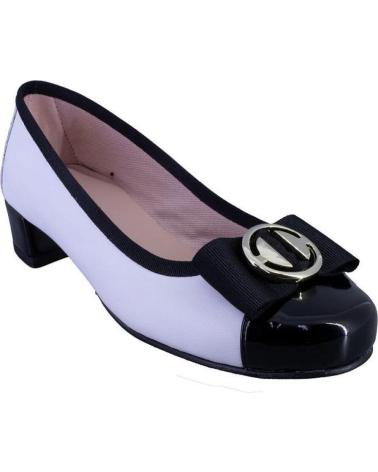 Zapatos   de Mujer EUFORIA PAMELA ZAPATOS DE MUJER PIEL  BLANCO Y NEGRO