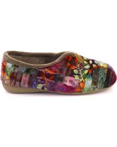 Hausschuhe GEMA COMFORT  für Damen GEMA 7603-6 ZAPATILLAS DE CASA DE MUJER  TAUPE