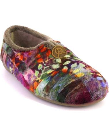 Hausschuhe GEMA COMFORT  für Damen GEMA 7603-6 ZAPATILLAS DE CASA DE MUJER  TAUPE