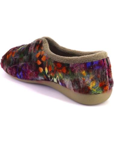 Hausschuhe GEMA COMFORT  für Damen GEMA 7603-6 ZAPATILLAS DE CASA DE MUJER  TAUPE