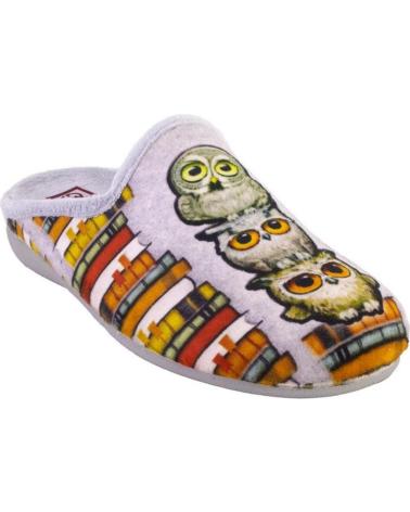 Hausschuhe GEMA COMFORT  für Damen GEMA 7600-22 ZAPATILLAS DE CASA DE MUJER  GRIS