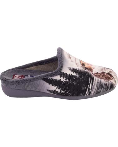 Hausschuhe GEMA COMFORT  für Damen GEMA 7600-11 ZAPATILLAS DE CASA DE MUJER  GRIS