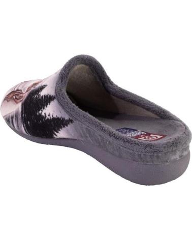 Hausschuhe GEMA COMFORT  für Damen GEMA 7600-11 ZAPATILLAS DE CASA DE MUJER  GRIS