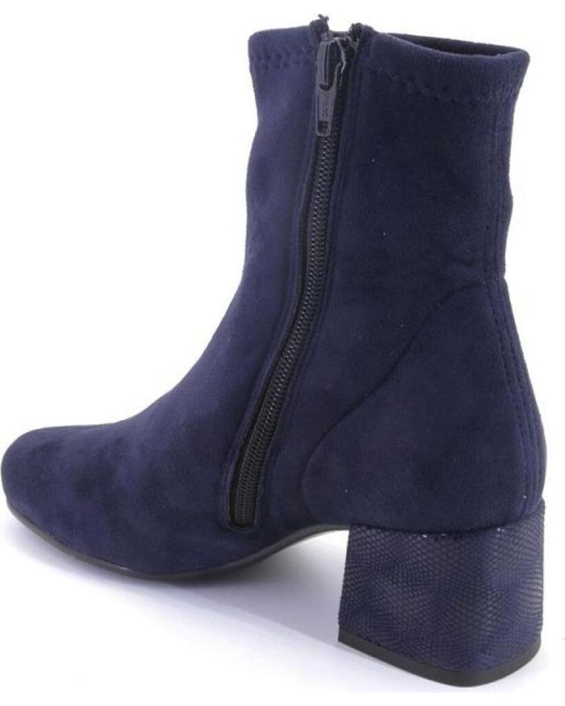 Mid Boots De Mujer OTRAS MARCAS DUIT 4500 BOTINES DE MUJER TACON ANCHO AZUL MARINO