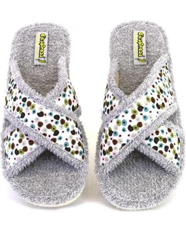 Pantoufles DESPINOSA  pour Femme 1612 ZAPATILLAS DE CASA DE MUJER  GRIS