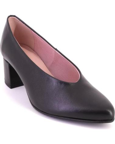 Zapatos   de Mujer EUFORIA 8000 MESTIZO ZAPATOS DE MUJER PIEL  NEGRO