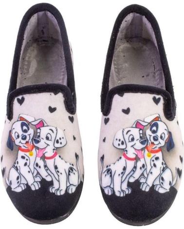 Calzado de casa   de Mujer CARMELO RODRIGUEZ 98 ZAPATILLAS DE CASA DE MUJER  NEGRO