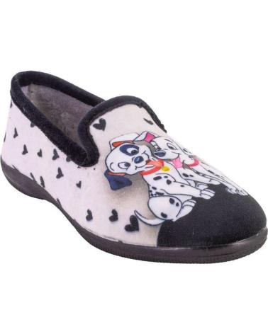 Calzado de casa   de Mujer CARMELO RODRIGUEZ 98 ZAPATILLAS DE CASA DE MUJER  NEGRO