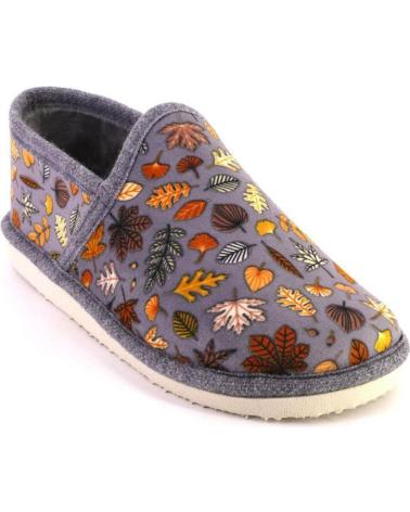 Hausschuhe DESPINOSA  für Damen 4051 ZAPATILLAS CERRADA DE CASA DE MUJER  GRIS