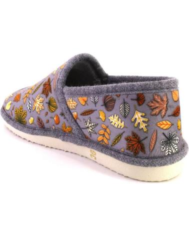 Hausschuhe DESPINOSA  für Damen 4051 ZAPATILLAS CERRADA DE CASA DE MUJER  GRIS