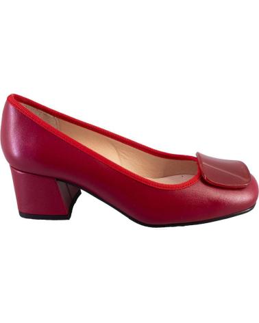 Zapatos OTRAS MARCAS  de Mujer DUIT 7201 ZAPATOS DE MUJER PIEL  ROJO