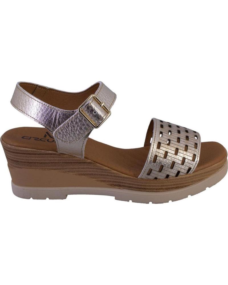 Sandales CIRCULUS  pour Femme CIRCULUS 2307 SANDALIAS DE MUJER PIEL  PLATINO