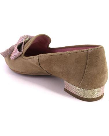 Zapatos   de Mujer EUFORIA 165BURAM ZAPATOS DE MUJER ANTE SERRAJE  PIEDRA