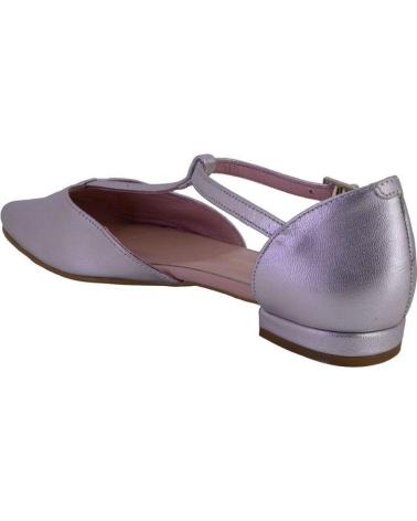 SANDALIAS PLANAS EUFORIA GILDA DE ANTE SERRAJE PLATA CON TIRA EN T PLATA