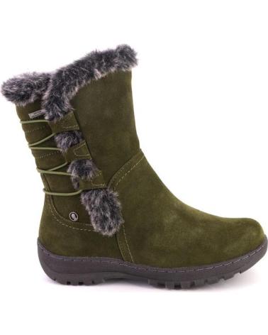 Botas CORONEL TAPIOCCA  de Mujer CORONEL TAPIOCA 930 BOTAS DE MUJER ANTE SERRAJE  KAKI