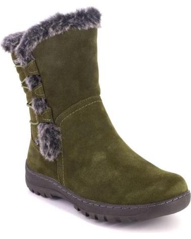 Botas CORONEL TAPIOCCA  de Mujer CORONEL TAPIOCA 930 BOTAS DE MUJER ANTE SERRAJE  KAKI