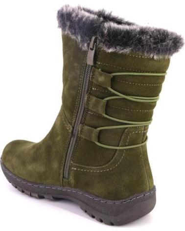 Botas CORONEL TAPIOCCA  de Mujer CORONEL TAPIOCA 930 BOTAS DE MUJER ANTE SERRAJE  KAKI