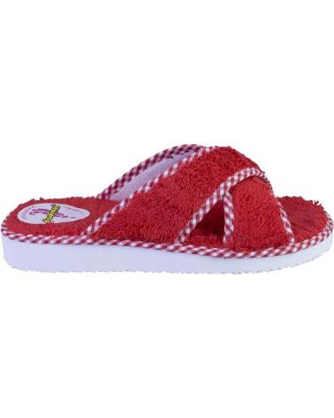 Pantufas DESPINOSA  de Mulher 1431 ZAPATILLAS DE CASA DE MUJER  ROJO