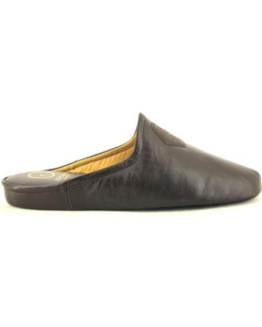 Pantoufles KOSMA  pour Homme 6496 ZAPATILLAS DE CASA DE HOMBRE PIEL  MARRON