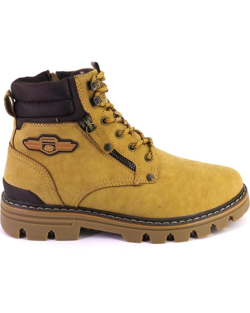 Botines DOCKERS  de Hombre 53HX003 BOTAS DE HOMBRE  MOSTAZA