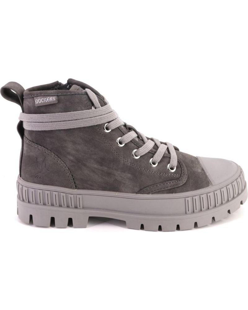 Botas DOCKERS de Mujer 53KC203 BOTAS DE MUJER GRIS Botas DOCKERS de Mujer 53KC203 BOTAS DE MUJER GRIS