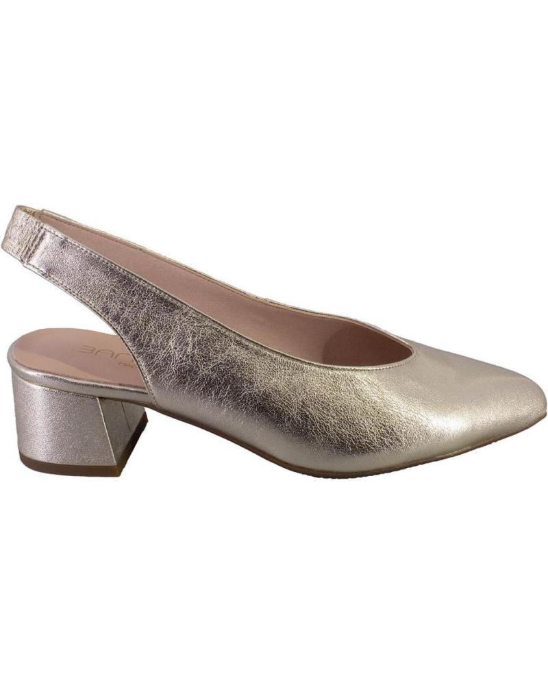 Sandali BARMINTON  per Donna 6032 ZAPATOS DE MUJER PIEL  PLATINO