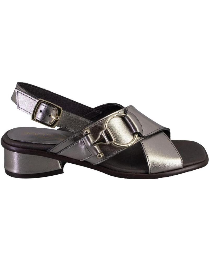 Sandales BARMINTON  pour Femme 10532 SANDALIAS DE MUJER PIEL  PLOMO
