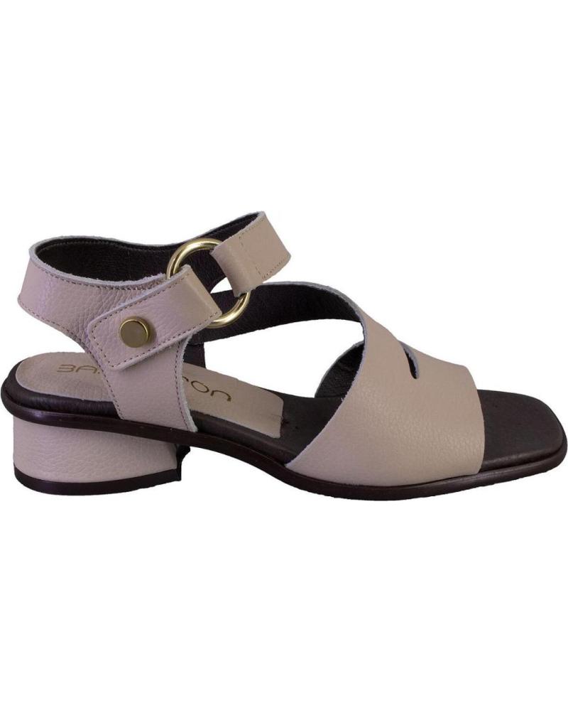 Sandales BARMINTON  pour Femme 8570 SANDALIAS DE MUJER PIEL  BEIGE