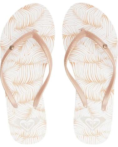 Woman and girl Flip flops ROXY SANDALIAS BERMUDA PRINT PARA MUJER EN COLOR  BEIGE