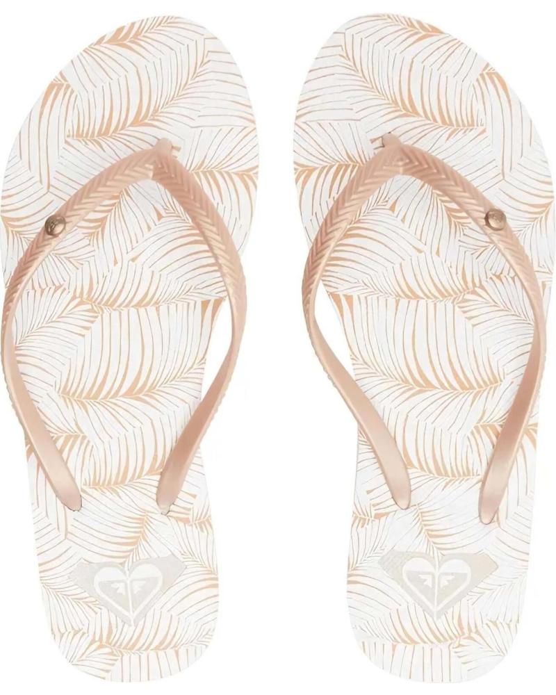 Woman and girl Flip flops ROXY SANDALIAS BERMUDA PRINT PARA MUJER EN COLOR  BEIGE