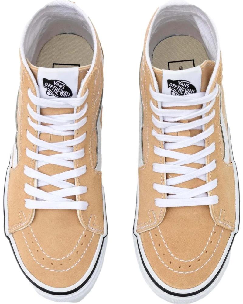 Sports Shoes De Mujer VANS OFF THE WALL ZAPATILLAS SNEAKERS VANS UA SK8 HI PARA MUJER EN COLOR BEIGE