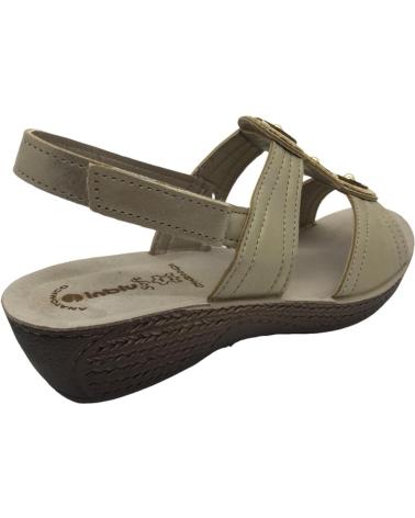 Sandales INBLU  pour Femme SANDALIA CONFORT MUJER GL000061  BEIG