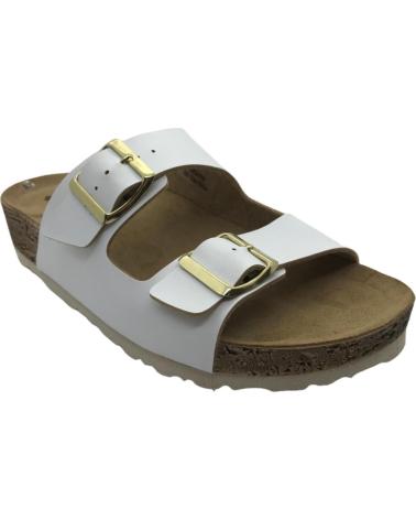 Sandales INBLU  pour Femme SANDALIA MUJER NM000034 WHITE  BLANCO