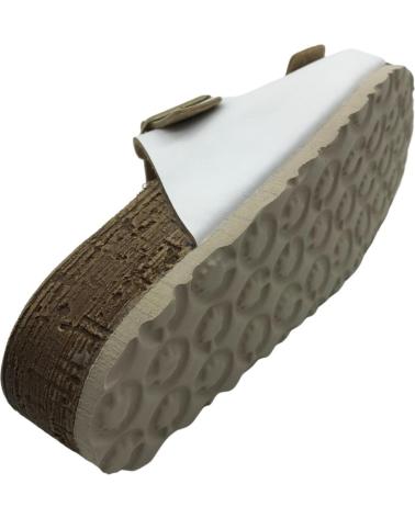 Sandales INBLU  pour Femme SANDALIA MUJER NM000034 WHITE  BLANCO