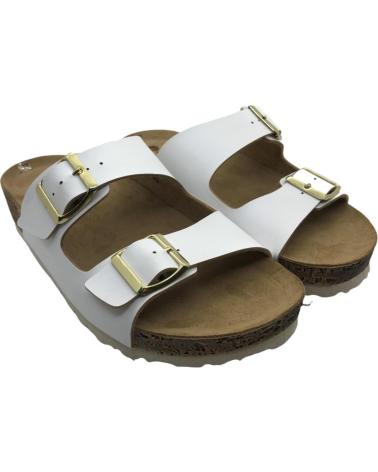 Sandales INBLU  pour Femme SANDALIA MUJER NM000034 WHITE  BLANCO