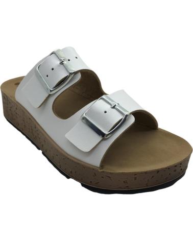Sandales INBLU  pour Femme SANDALIA MUJER PK000040 WHITE  BLANCO