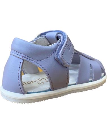 Sandalias CRIOS  de Niña y Niño BLANDITOS DE CRIOS GOTA  MORADO