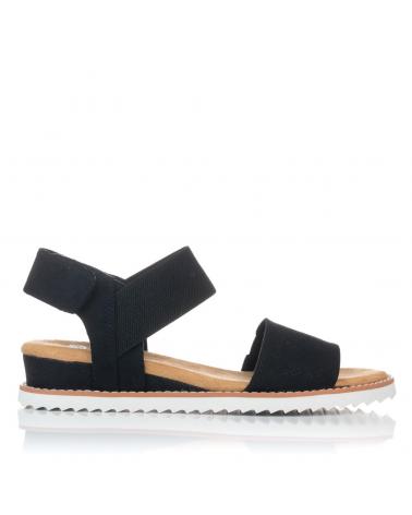 Woman Sandals SKECHERS DESERT KISS NEGRA NEGRO