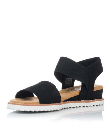 Woman Sandals SKECHERS DESERT KISS NEGRA NEGRO
