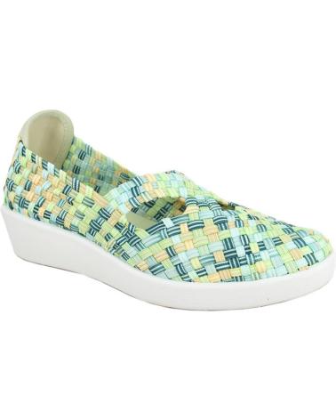 Woman Flat shoes D`CUTILLAS BAILARINAS DOCTOR CUTILLAS 13409 TRENZADO ELASTICO  VERDI