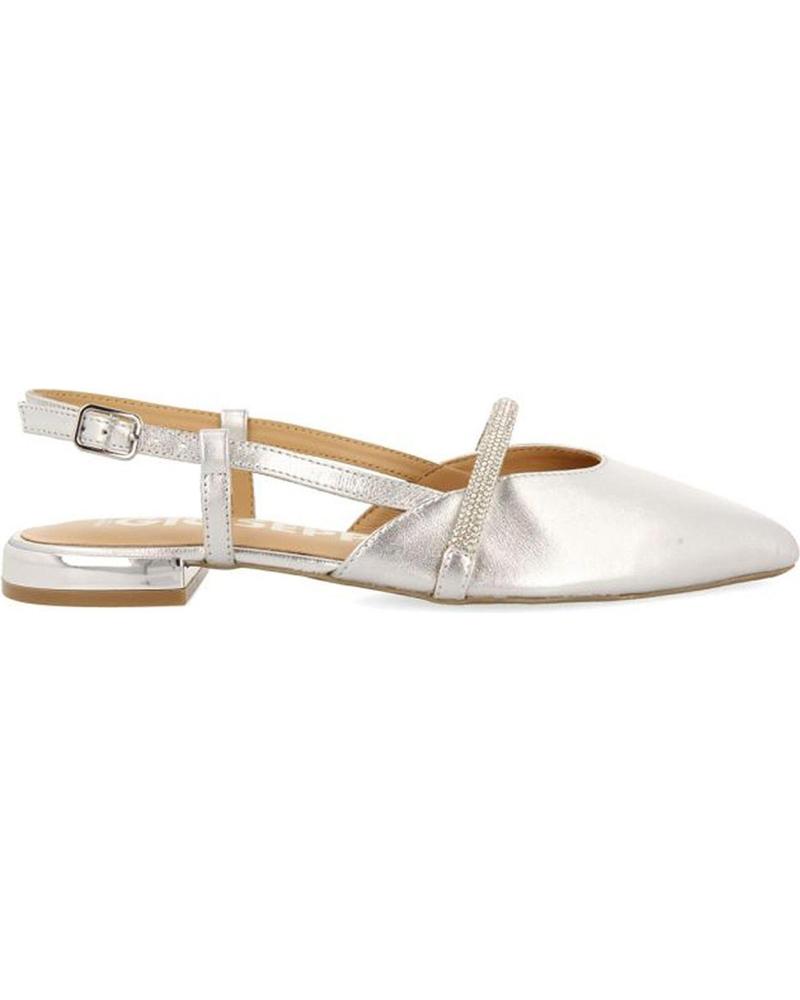 Sandalen GIOSEPPO  für Damen BAILARINA 72147 GODRANO DESTALONADA  PLATA