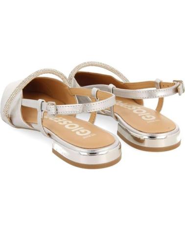 Sandalen GIOSEPPO  für Damen BAILARINA 72147 GODRANO DESTALONADA  PLATA