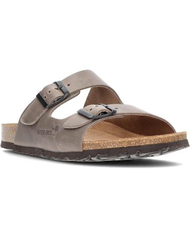 INTERBIOS SANDALIA COMODA 9560 PARDONEGRO