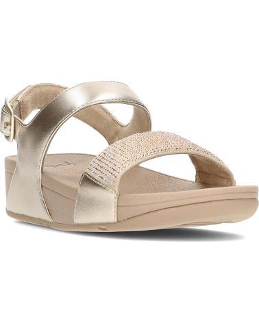 Woman Sandals FITFLOP SANDALIAS LULU CRYSTAL BACK-STRAP  BEIGE