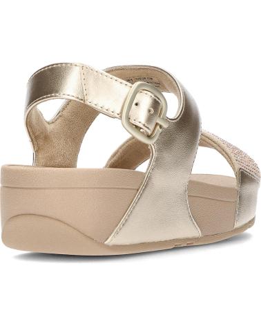 Woman Sandals FITFLOP SANDALIAS LULU CRYSTAL BACK-STRAP  BEIGE
