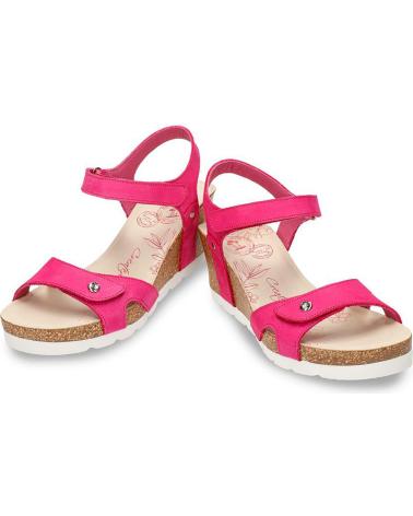 Sandalias De Mujer PANAMA JACK JULIA B58  NOBUCK FUCSIA